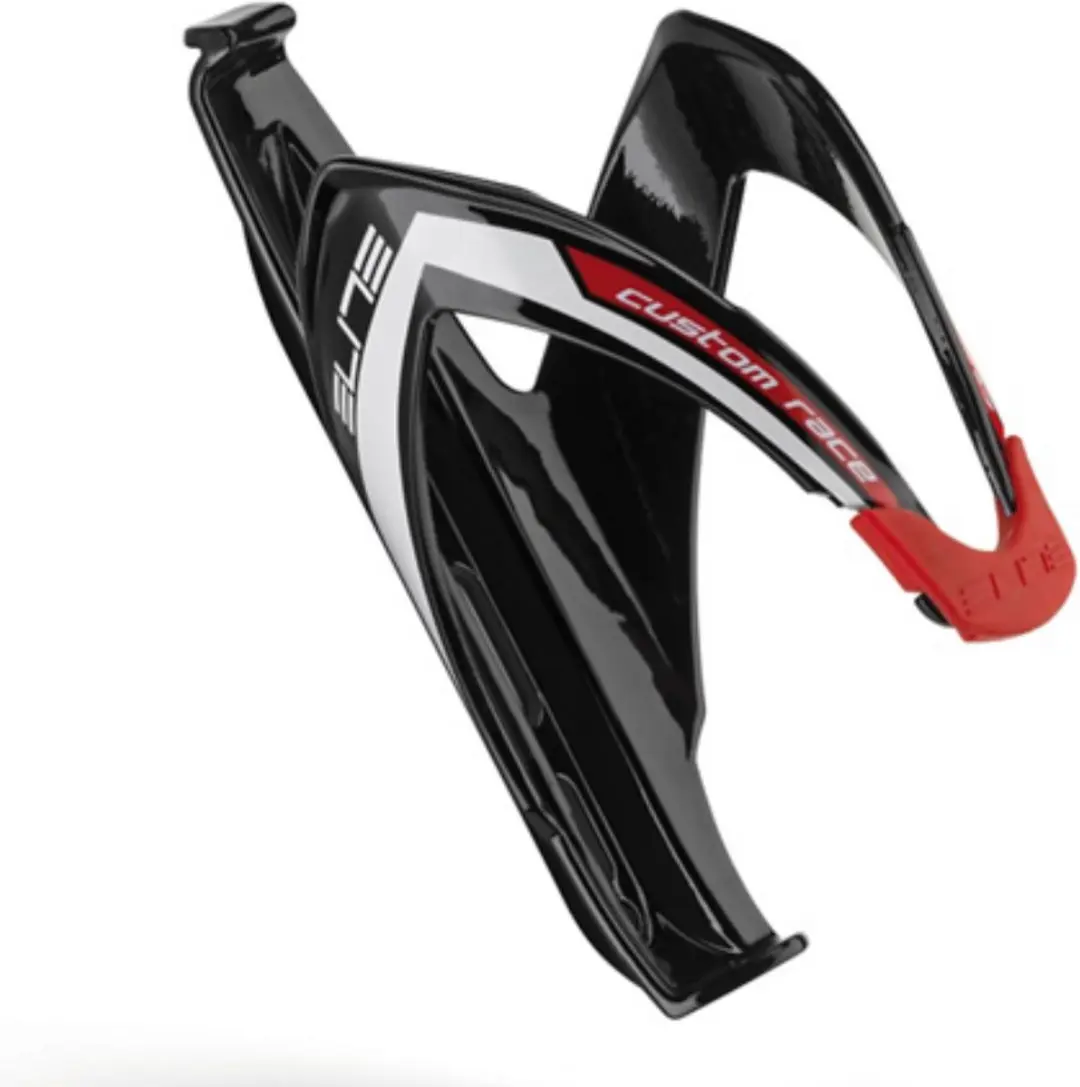 Elite Custom Race Bidonhouder - Glasvezel - Matzwart