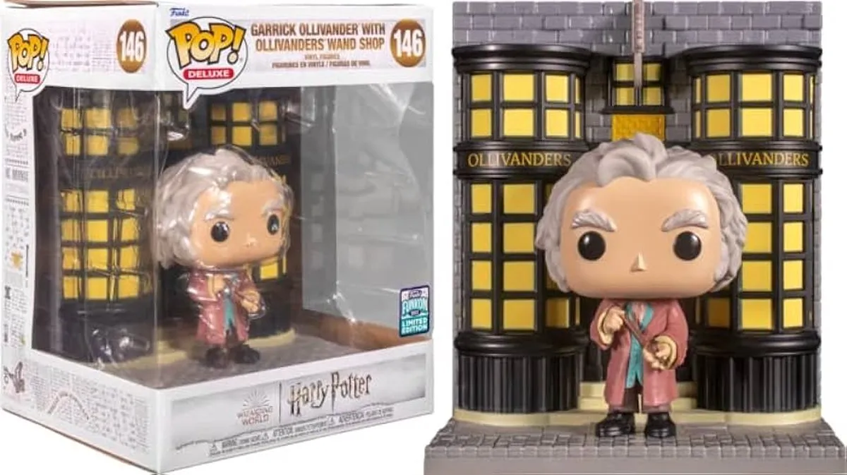 Funko Pop! Deluxe Harry Potter Ollivander & Wands Diorama