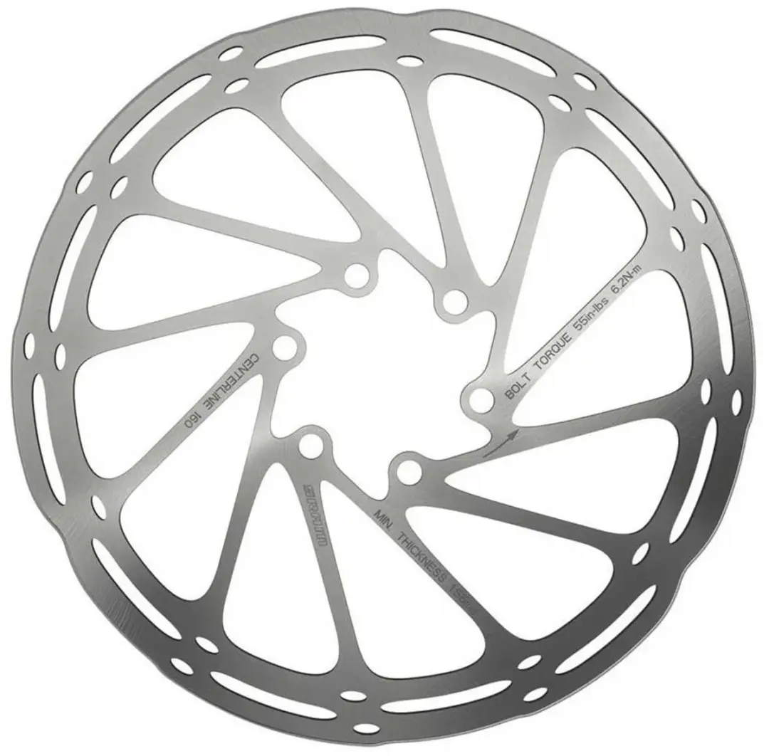 Sram Centerline 6b Remschijf Zilver 203 mm