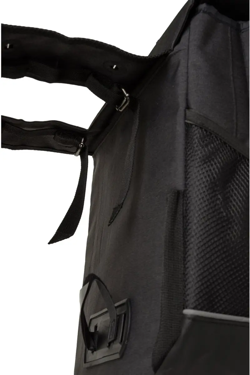 FastRider Pendler Dubbele Fietstas - 24L - Grijs