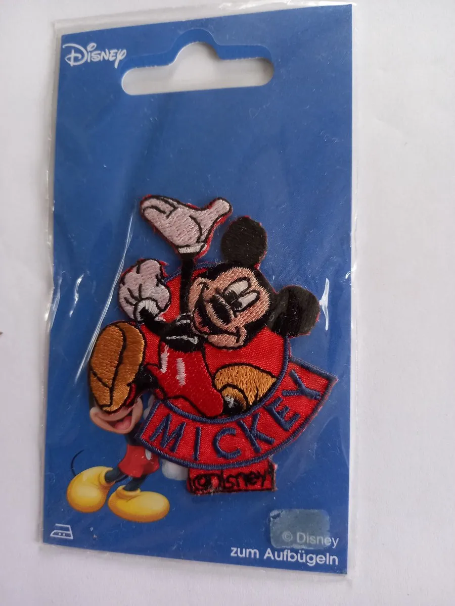 Disney Mickey Mouse Applicatie - Bruin/Zwart/Wit/Rood