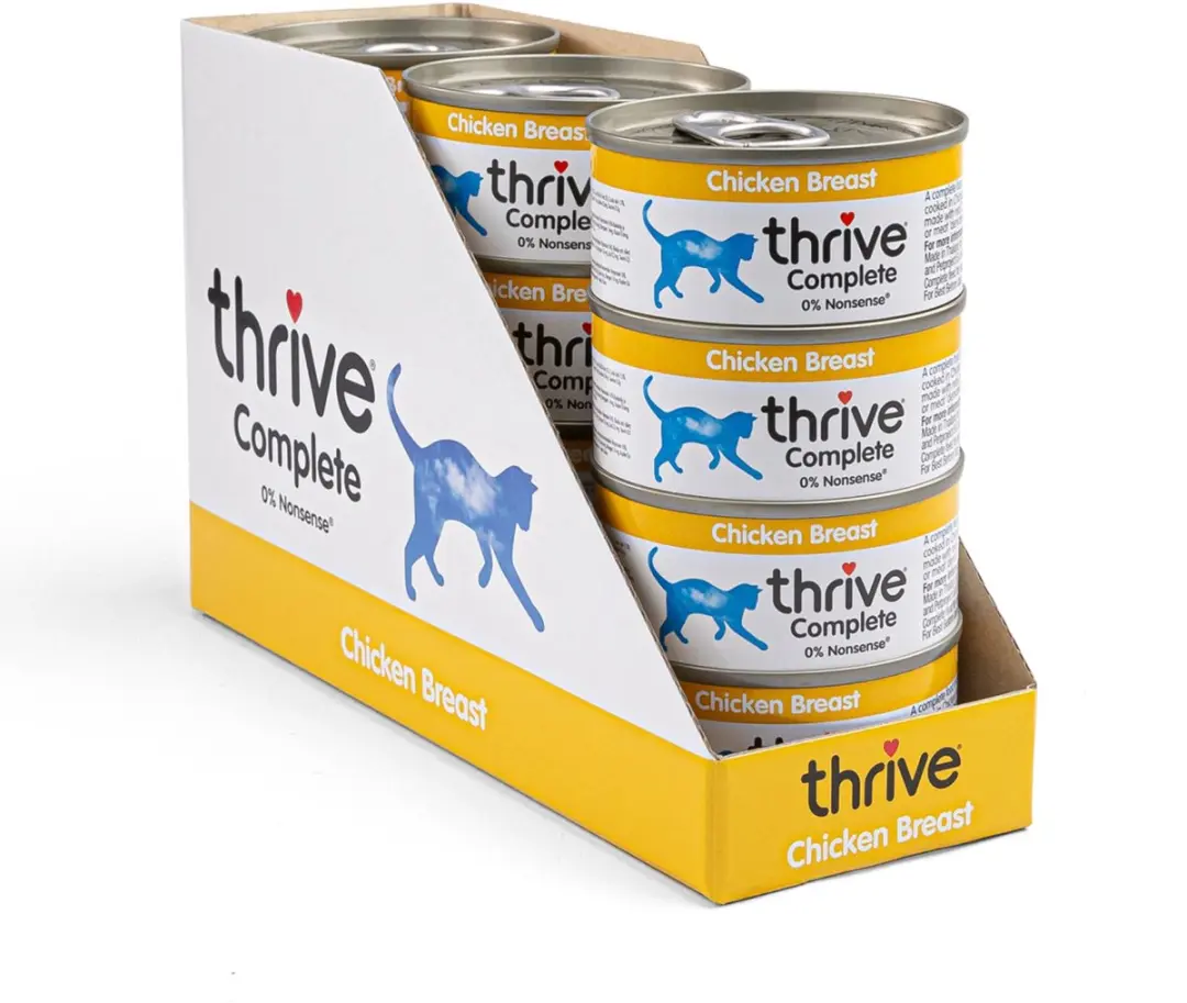 Thrive Complete Kattenvoer Kip 12x75g