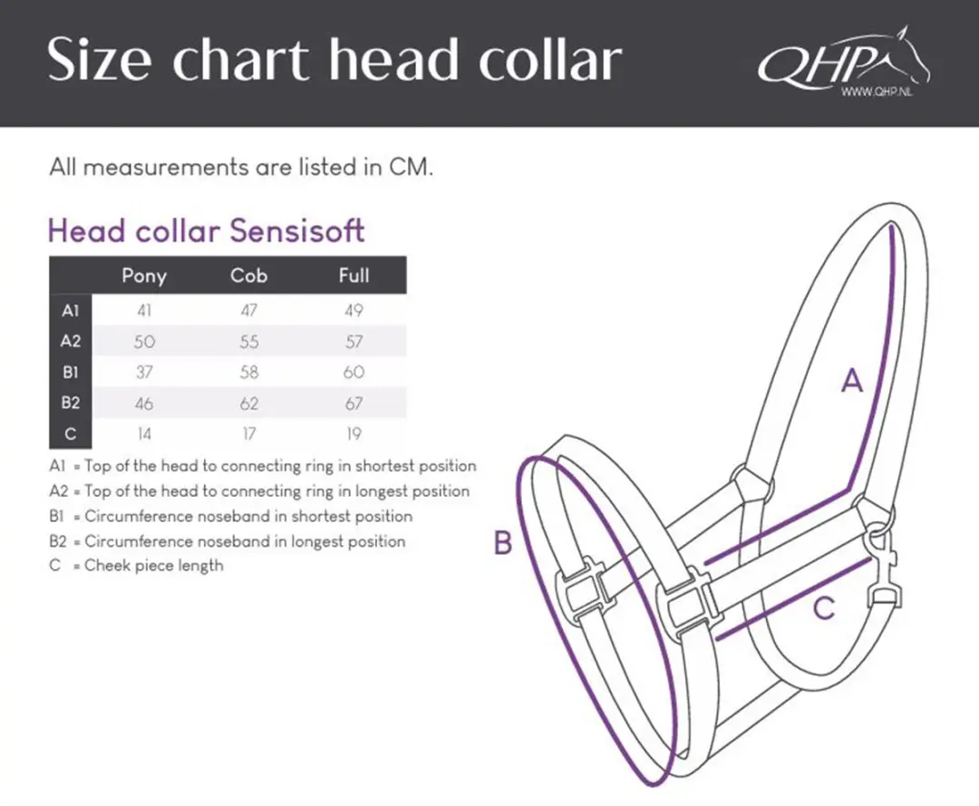 QHP Sensisoft Halster Pony - Grijs