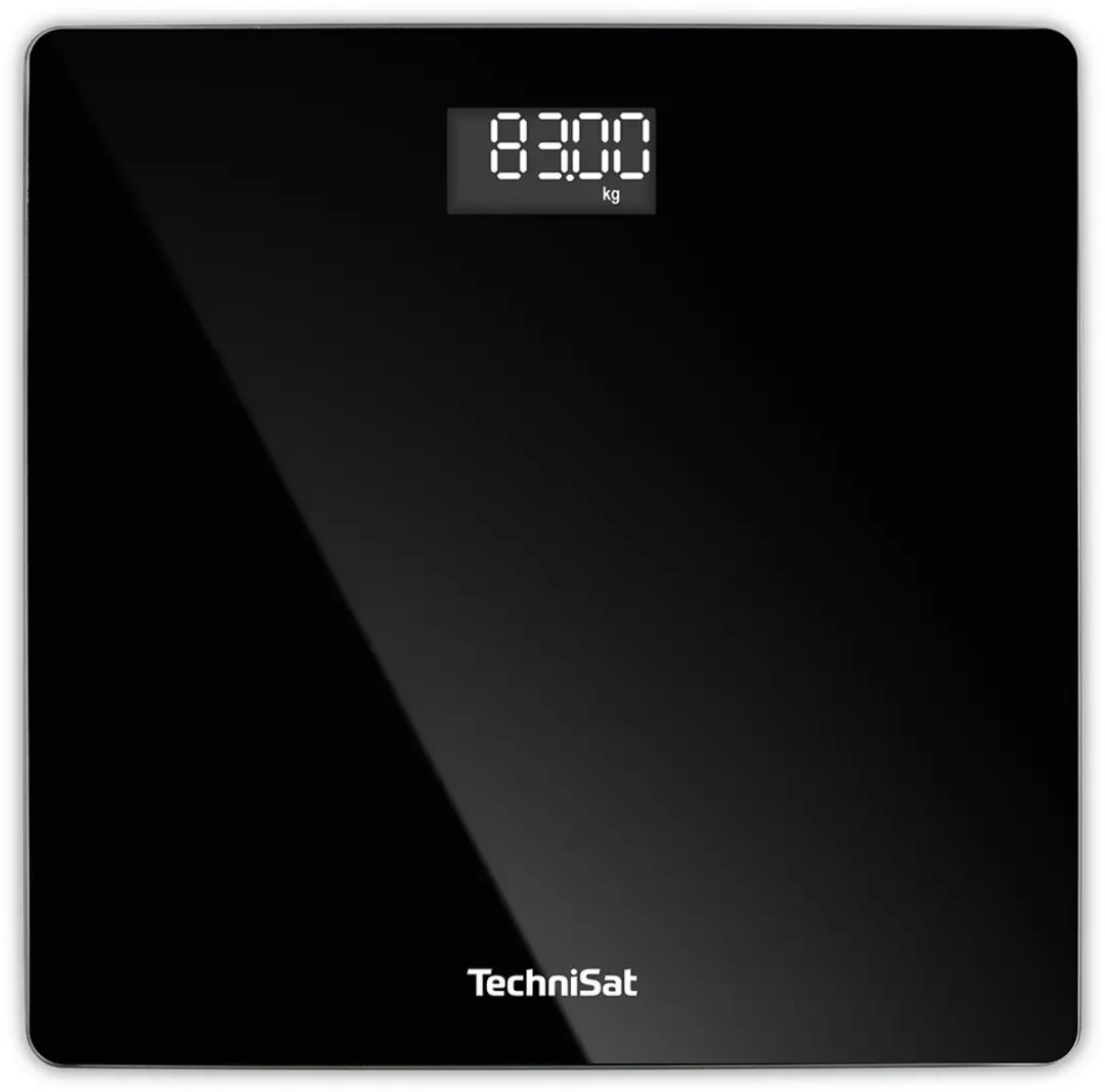 TechniSat VIOLA PW 30 Digitale persoonsweegschaal van veiligheidsglas, draagverm