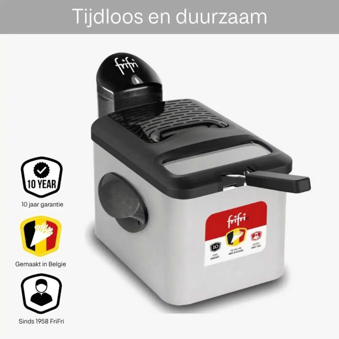 FriFri Expert Duofil F1948DUO Frituurpan 4,5L