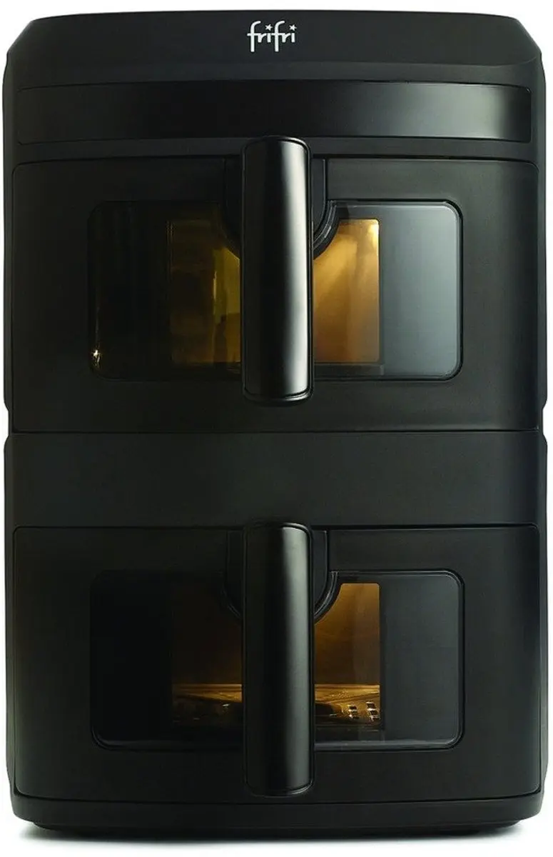FriFri Airfryer Duo Slim FR0813028BLP - 2800W - Zwart