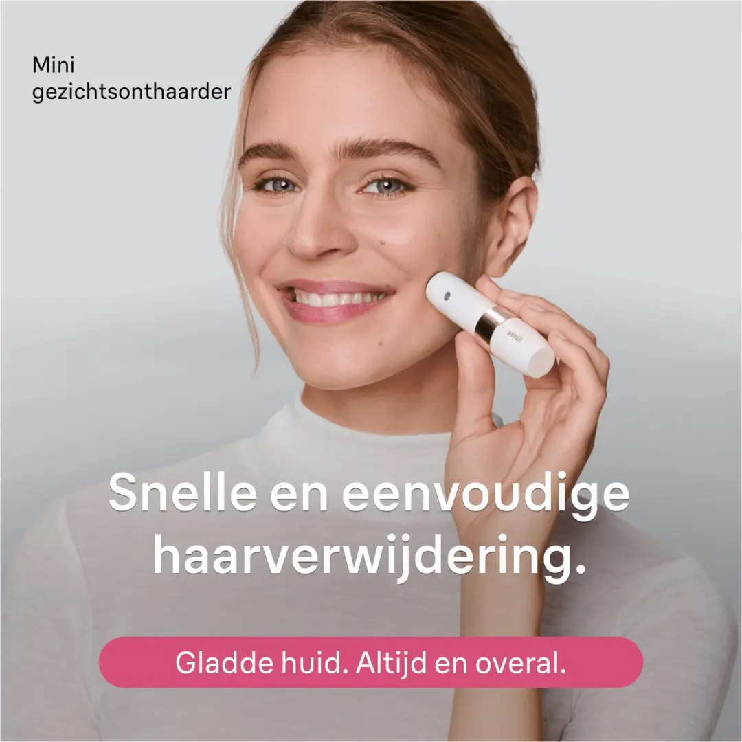 Braun FS1000 Mini Gezichtsonthaarder - Wit - afbeelding 6 van 6