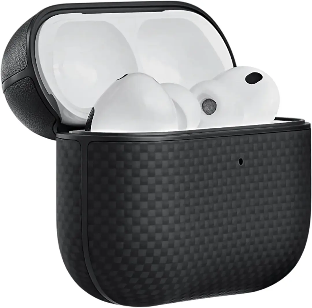 Pitaka Aramid Fiber Magnetisch Hoesje APM2501 AirPods Pro 3 - Zwart