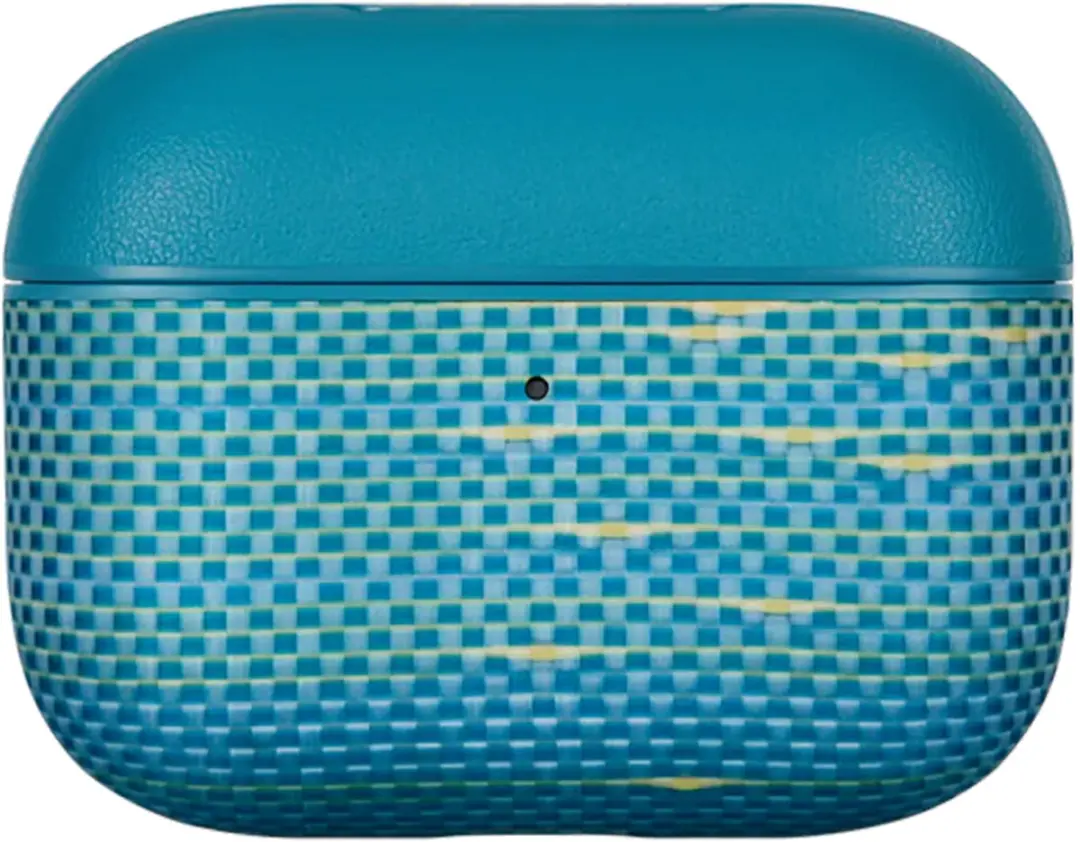 Pitaka Aramid Fiber Magnetisch Hoesje AirPods Pro 3 APM2505 - Blauw - afbeelding 3 van 3