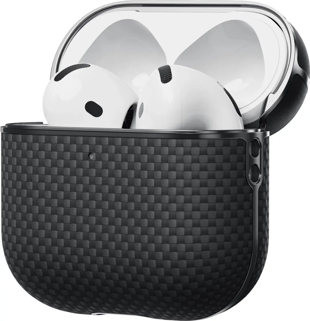 Pitaka APM2404 AirPods Hoesje - Zwart - afbeelding 6 van 6