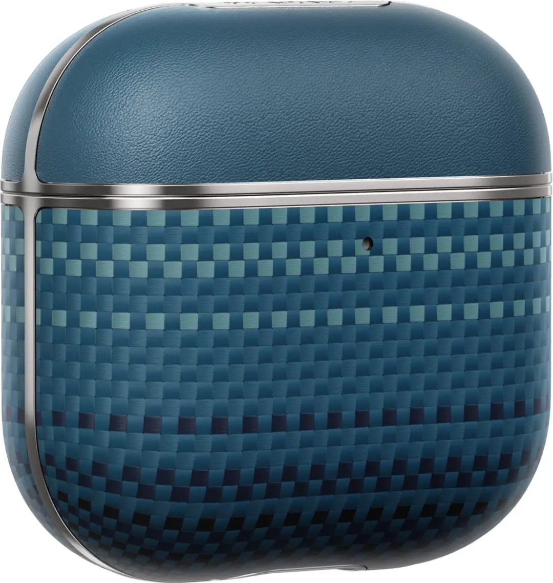 Pitaka AirPods 4 APM2406 Hoesje - Blauw