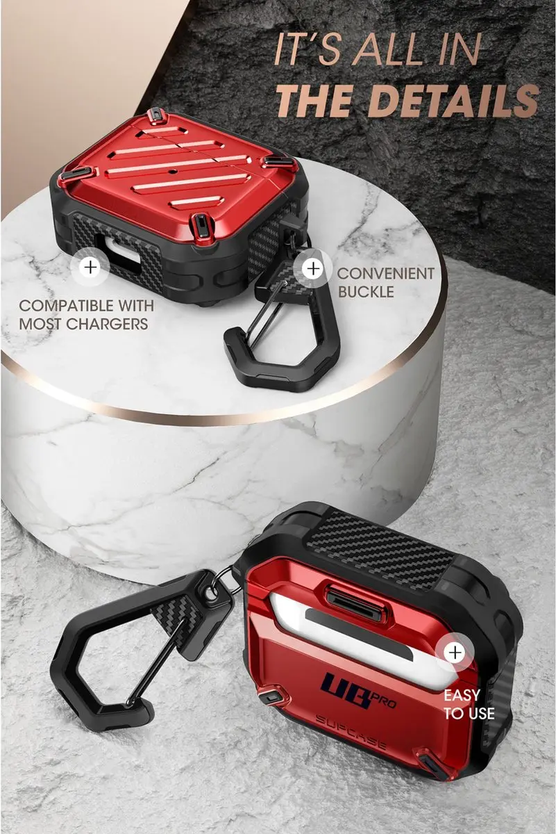 Supcase Unicorn Beetle Rugged Armor 8051 - Hoesje Rood