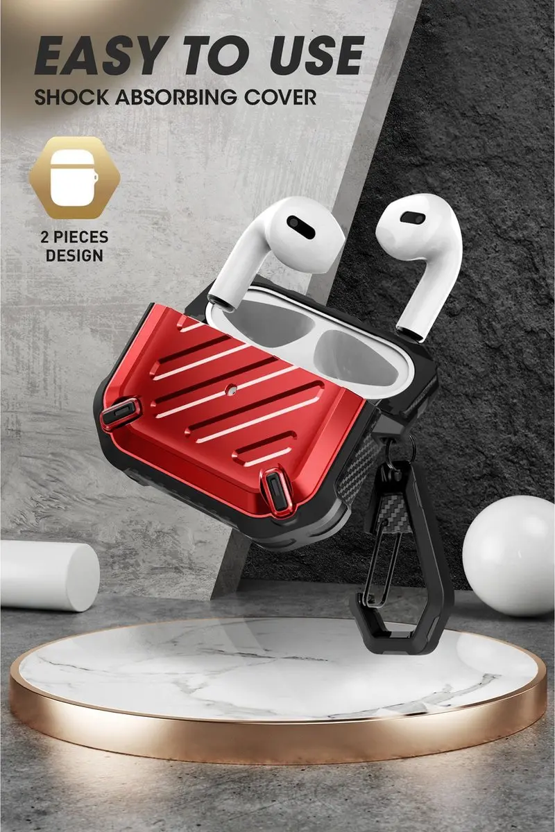 Supcase Unicorn Beetle Rugged Armor 8051 - Hoesje Rood - afbeelding 6 van 6