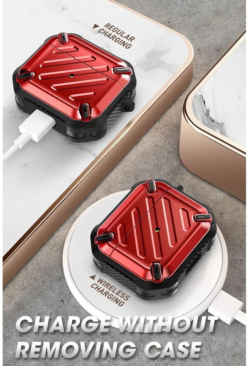 Supcase Unicorn Beetle Rugged Armor 8051 - Hoesje Rood