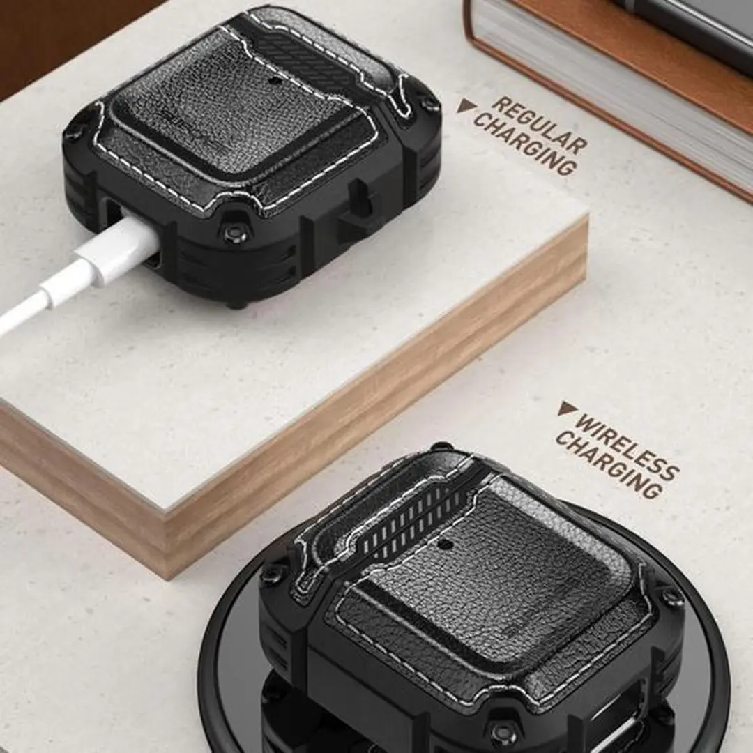 Supcase Battle 6942 Hoes AirPods 1/2 - Zwart
