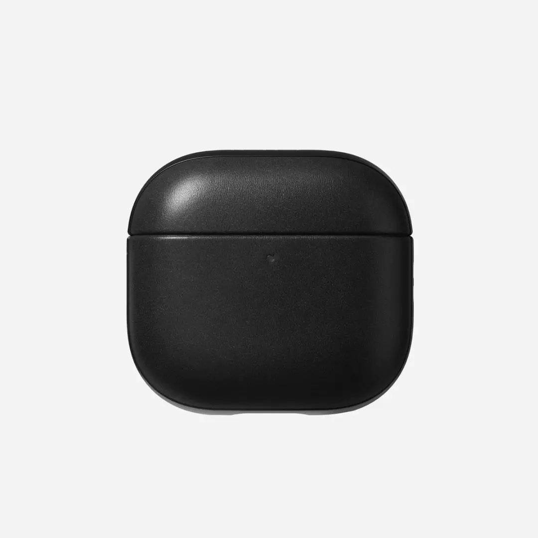 NOMAD Modern Lederen Hoesje AirPods 4 - Zwart - afbeelding 3 van 6