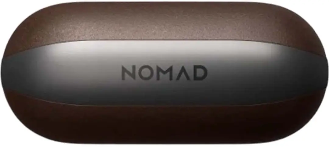 NOMAD Modern Lederen Hoesje AirPods 4 104135114080 - Bruin - afbeelding 5 van 6