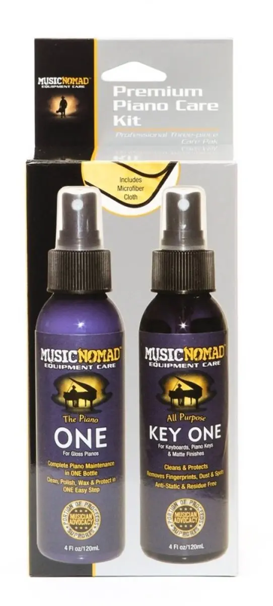 NOMAD Piano Care Kit MN132 - Blauw/Geel - afbeelding 5 van 6