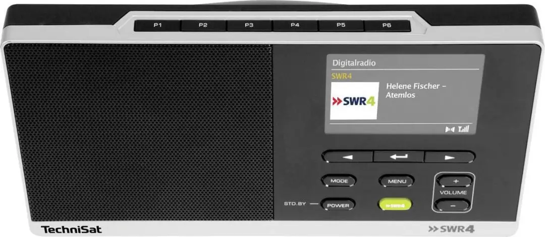 Technisat DigitRadio 215 SWR 4 Transistorradio DAB+/FM - 1W - Zwart - afbeelding 2 van 6