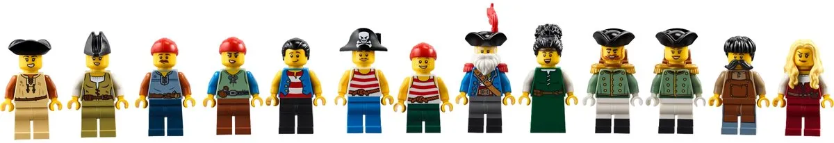 LEGO BrickLink The Thieves of Tortuga 910053 - 13 Minifiguren - afbeelding 6 van 6