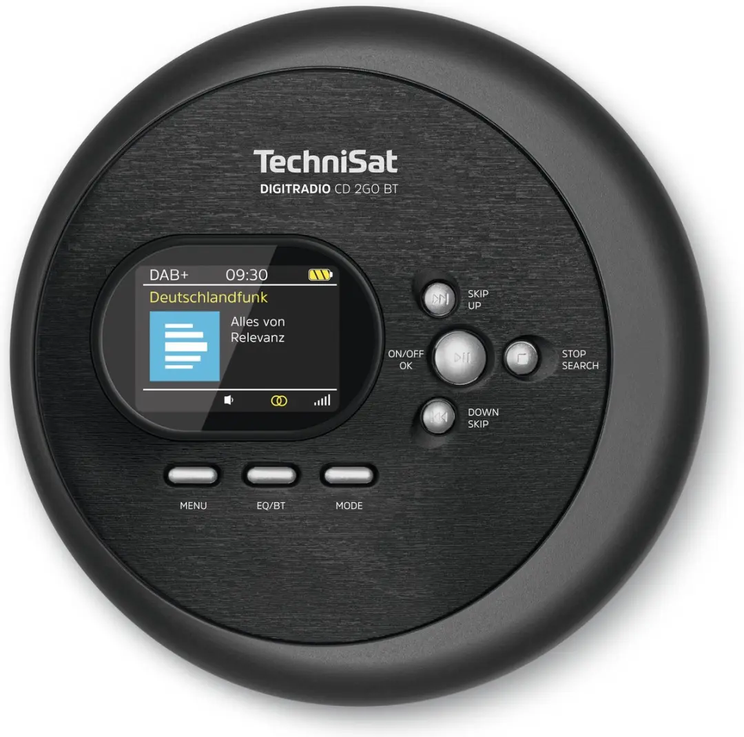 Technisat DIGITRADIO CD 2GO BT - Zwart