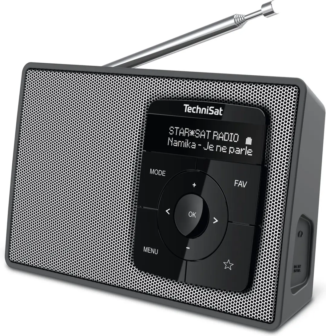 Technisat Digitradio 2 Mono 0000/3910 - Zwart/Zilver - afbeelding 6 van 6