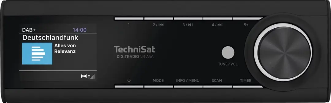 Technisat Digitaal Digitradio 23 ASA - 16W - Zwart - afbeelding 3 van 6