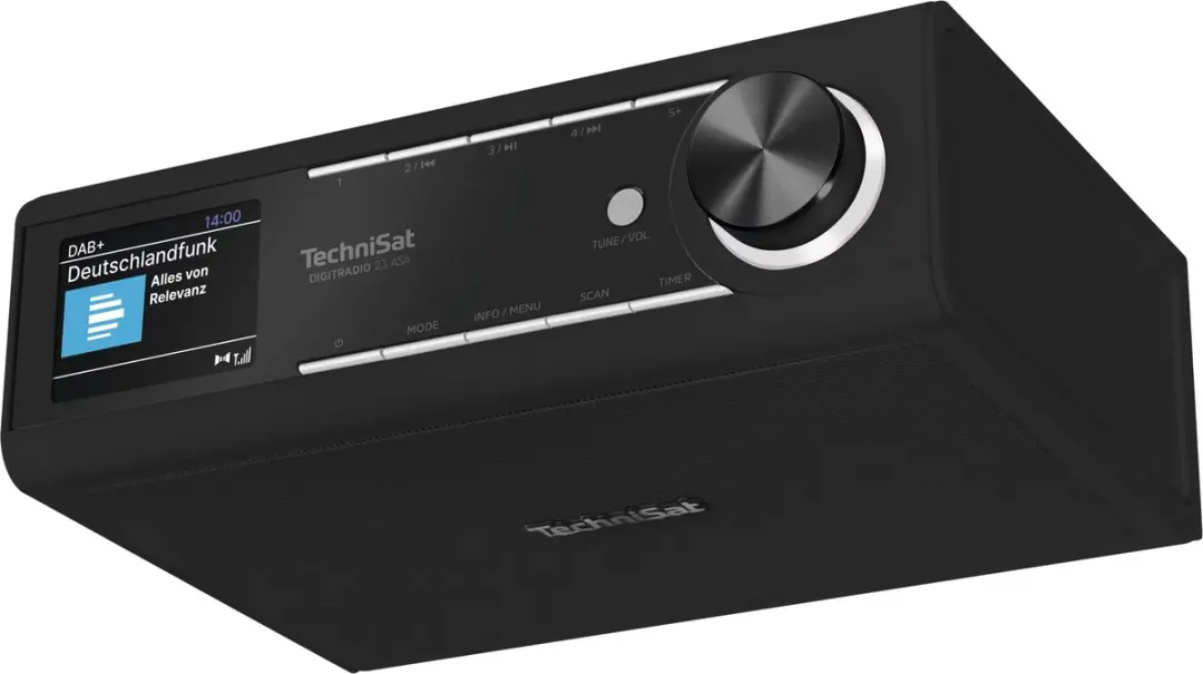 Technisat Digitaal Digitradio 23 ASA - 16W - Zwart - afbeelding 2 van 6