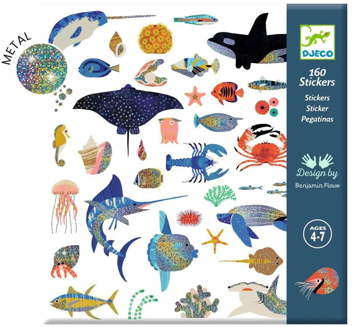 Djeco Ocean Stickers