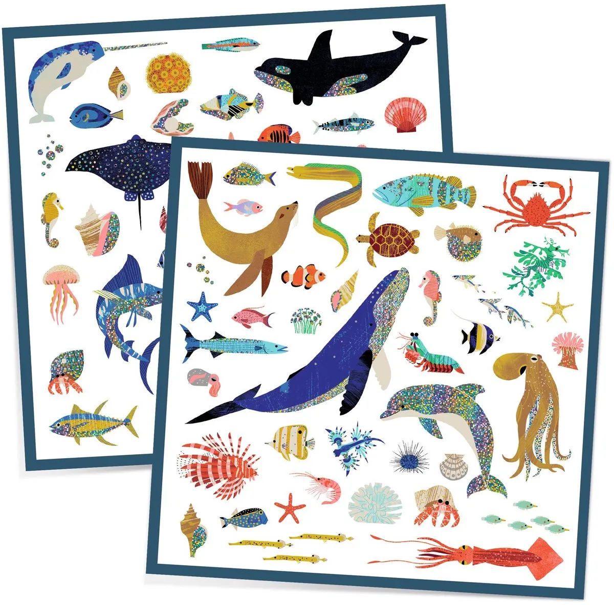 Djeco Ocean Stickers - 160 Stuks