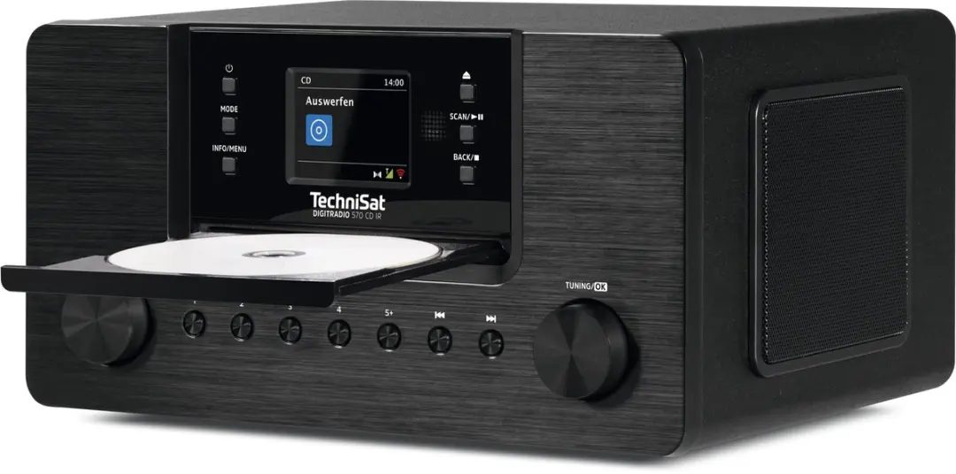 Technisat DIGITRADIO 570 CD IR Internetradio - 10W - Zwart - afbeelding 3 van 6