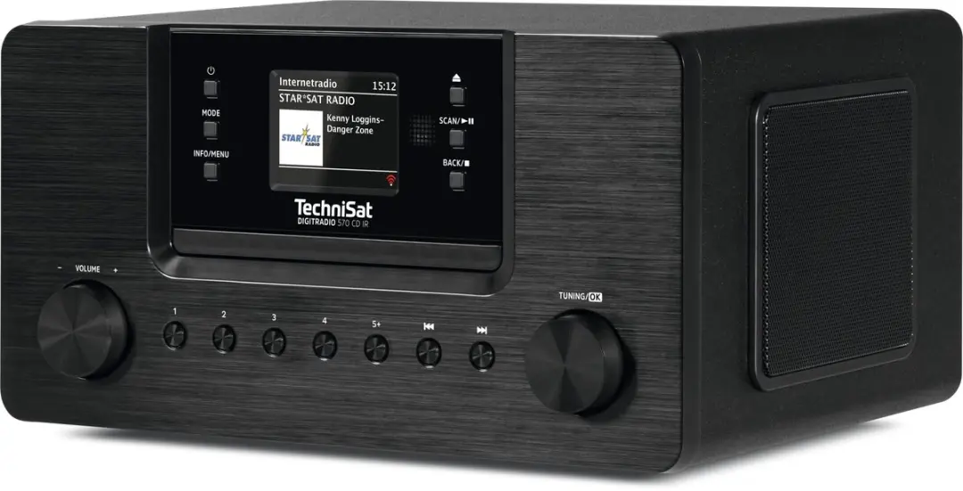 Technisat DIGITRADIO 570 CD IR Internetradio - 10W - Zwart - afbeelding 4 van 6
