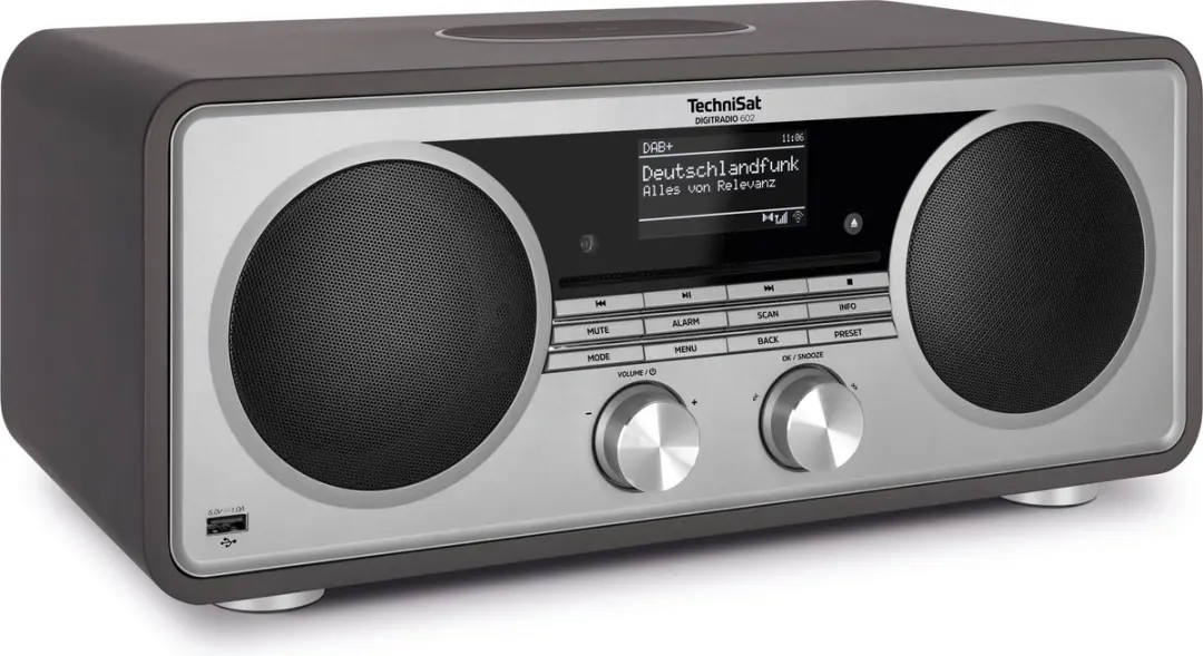 Technisat DIGITRADIO 602 Internetradio - 70W - Antraciet/Zilver