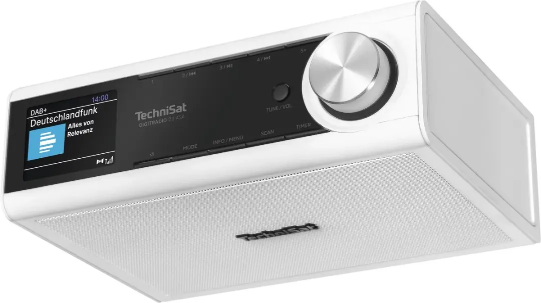 Technisat Digitaal Digitradio 23 ASA - 16W - Wit - afbeelding 2 van 6