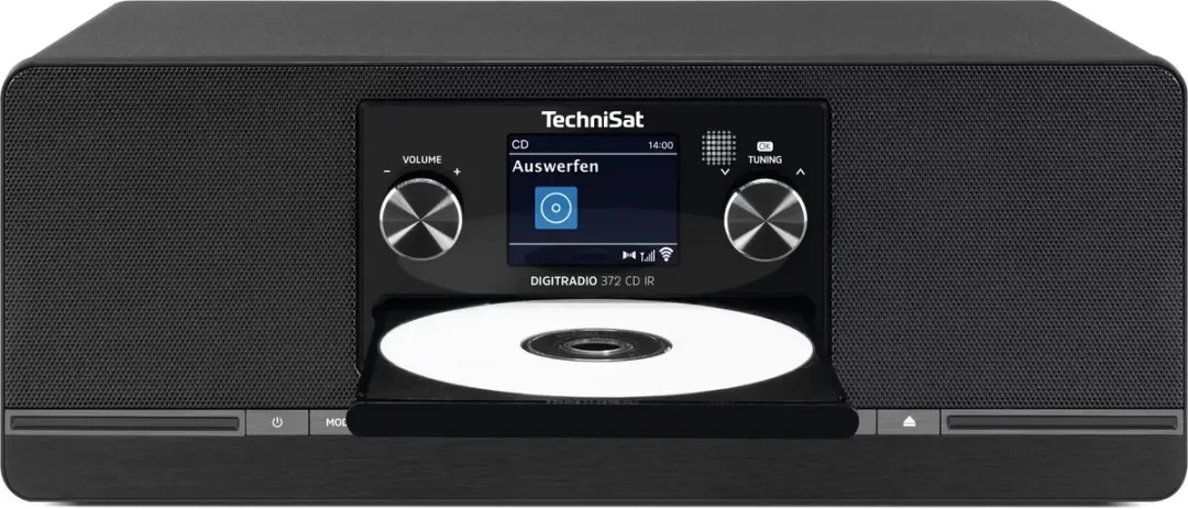 Technisat DIGITRADIO 372 CD IR DAB+/FM Radio - 10W - Zwart - afbeelding 4 van 6