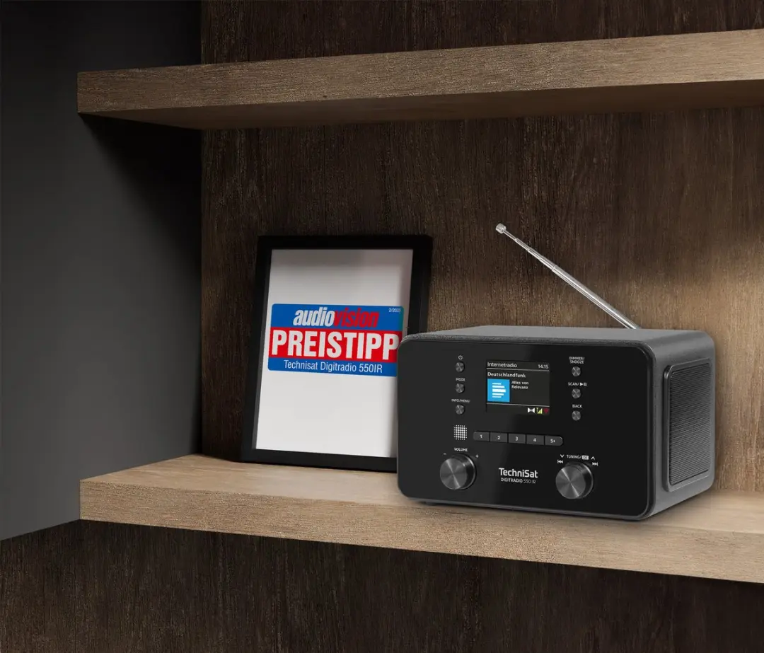 Technisat DIGITRADIO 550 IR Internetradio - 10W - Zwart