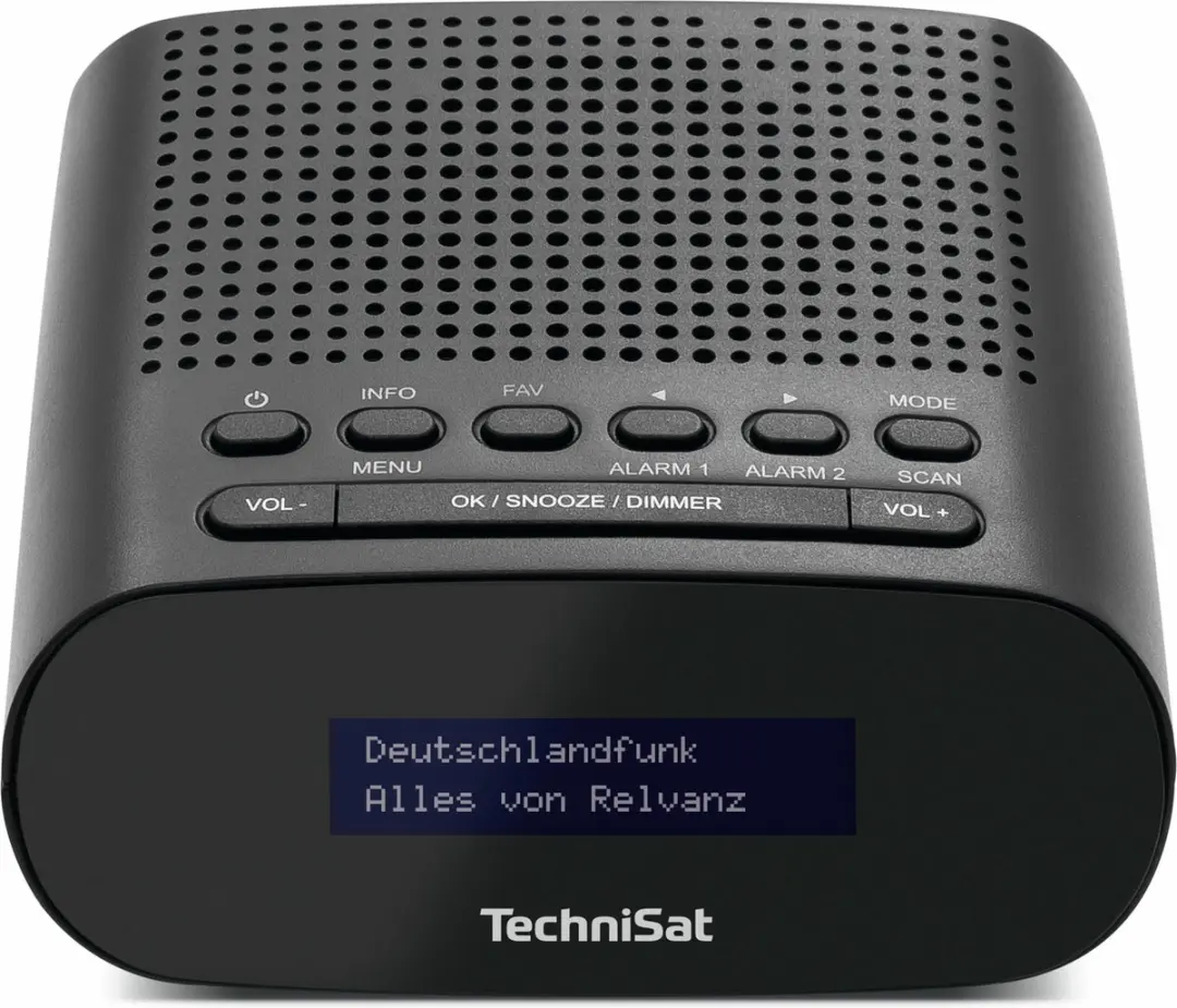 Technisat TECHNIRADIO 50 DAB+ Wekkerradio - Zwart