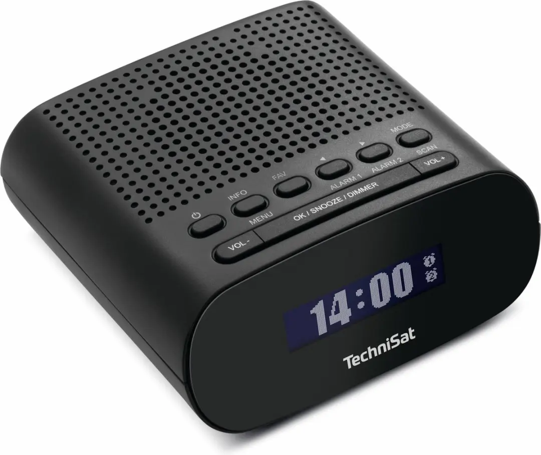 Technisat TECHNIRADIO 50 DAB+ Wekkerradio - Zwart