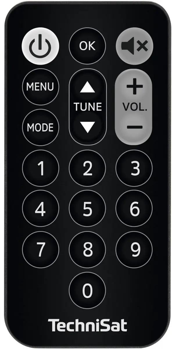 Technisat Stereoman 2 DAB+ Draadloze Hoofdtelefoon - Zwart