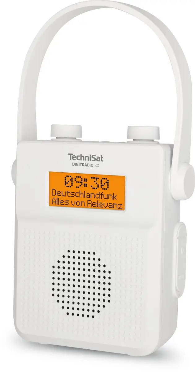 Technisat Digiradio 30 V2 DAB+ Radio - Wit - IPX5 - Bluetooth - afbeelding 3 van 6