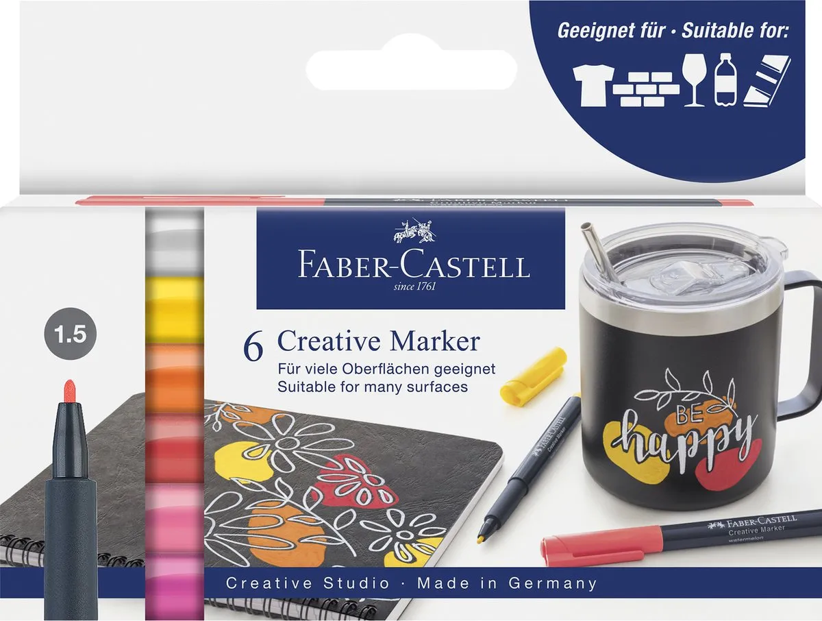 Faber-Castell Creatief Marker Summer Breeze FC-160705