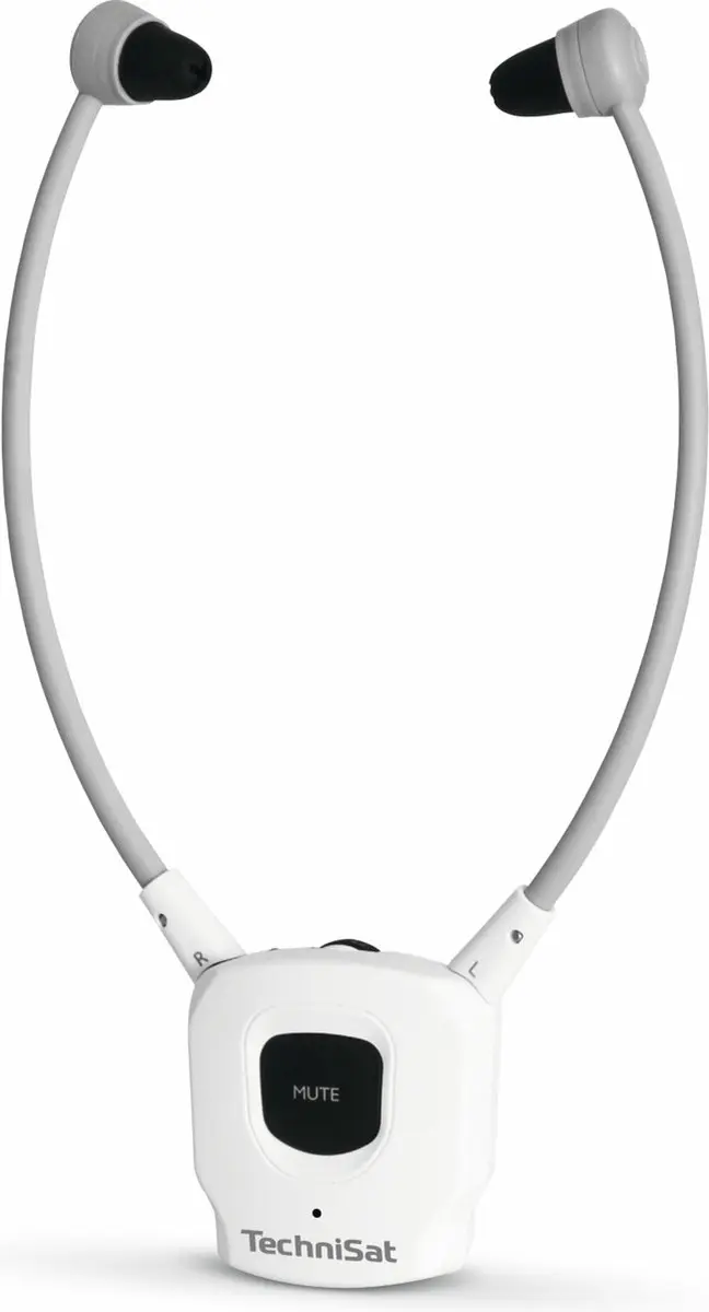 Technisat STEREOMAN ISI 3 Draadloze Hoofdtelefoon - Wit
