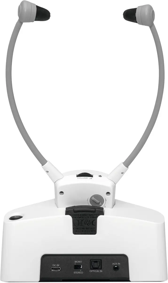 Technisat STEREOMAN ISI 3 Draadloze Hoofdtelefoon - Wit - afbeelding 6 van 6