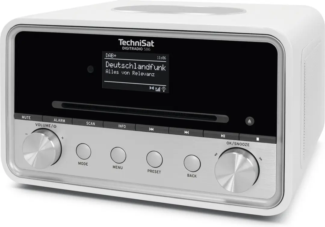 Technisat Digitradio 586 Internetradio - Wit - afbeelding 6 van 6