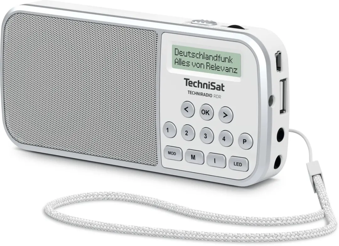Technisat Techniradio RDR Zakradio DAB+/FM - Wit - afbeelding 4 van 6