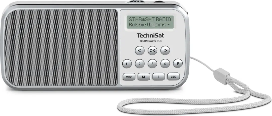 Technisat Techniradio RDR Zakradio DAB+/FM - Wit - afbeelding 2 van 6