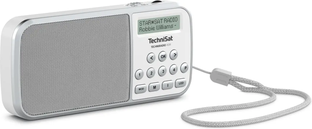 TechniSat Techniradio RDR Zakradio DAB+, FM AUX, USB Zaklamp Wit