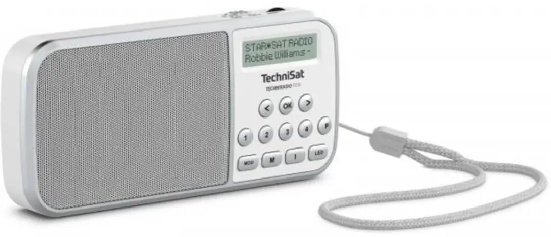 Technisat Techniradio RDR Zakradio DAB+/FM - Wit - afbeelding 5 van 6