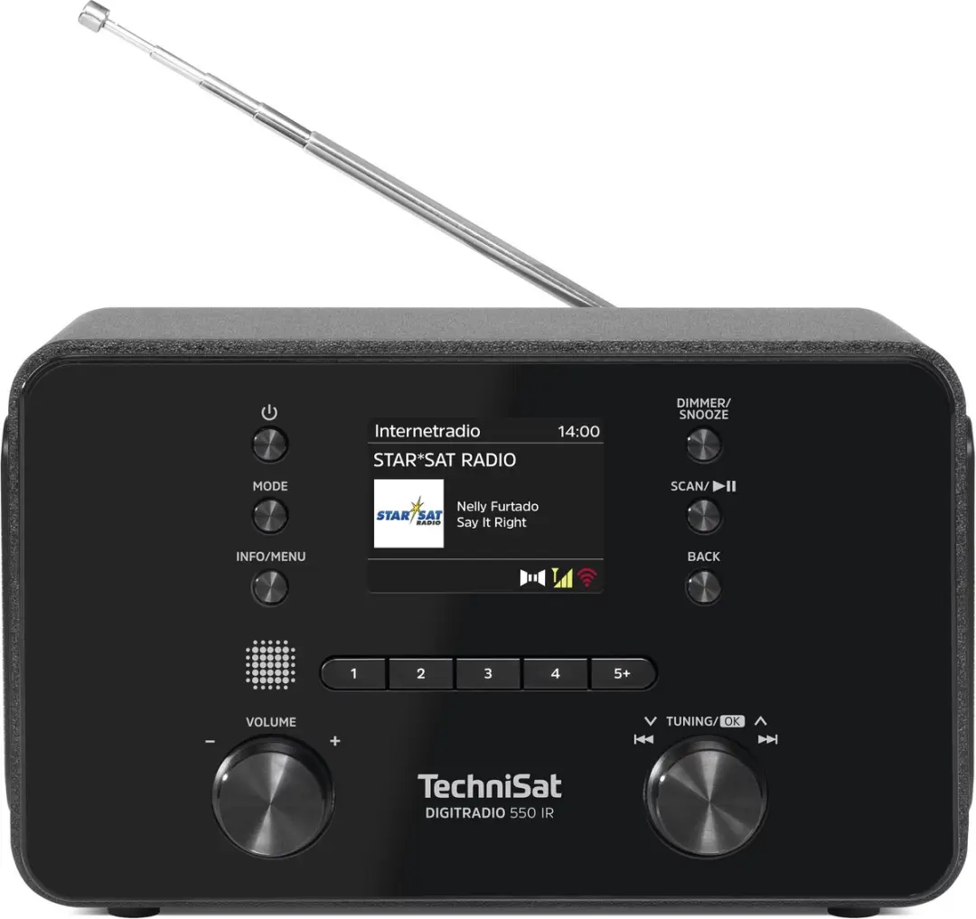 Technisat DIGITRADIO 550 IR Internetradio - 10W - Wit - afbeelding 6 van 6