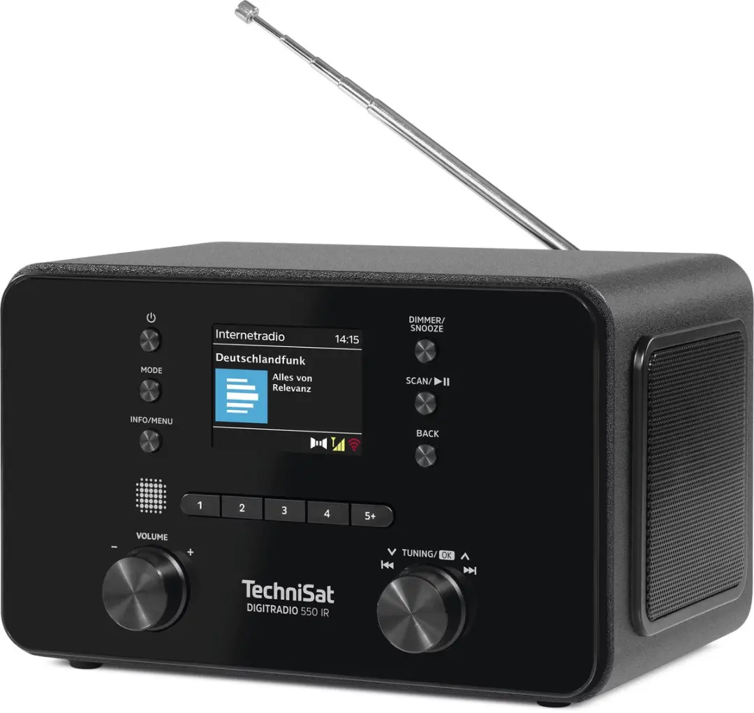 Technisat DIGITRADIO 550 IR Internetradio - 10W - Wit - afbeelding 3 van 6